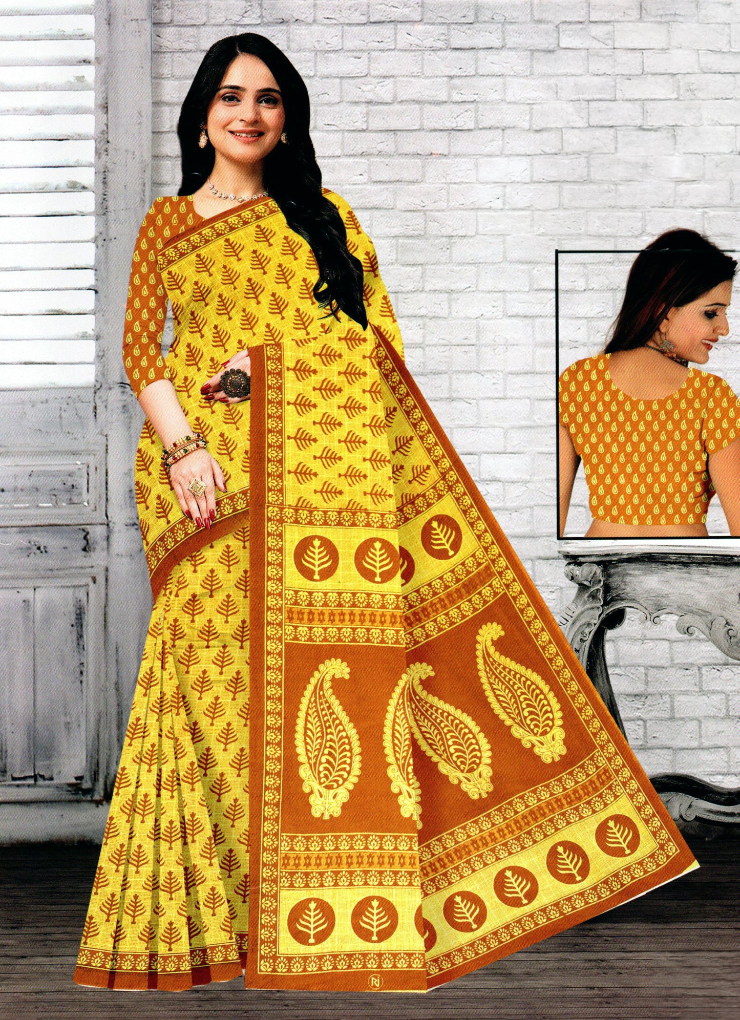 Pure Cotton Saree-01