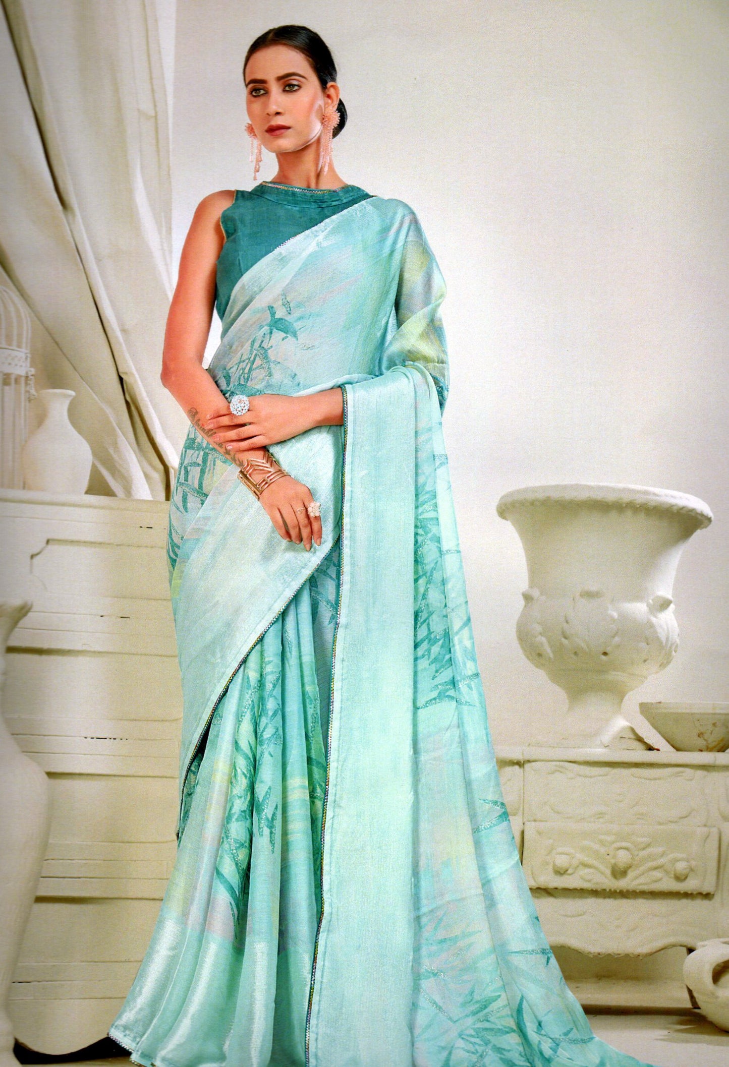 Pure Chiffon Saree-03