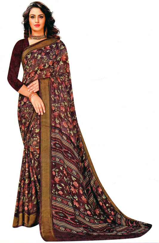Pure Georgette Saree-01