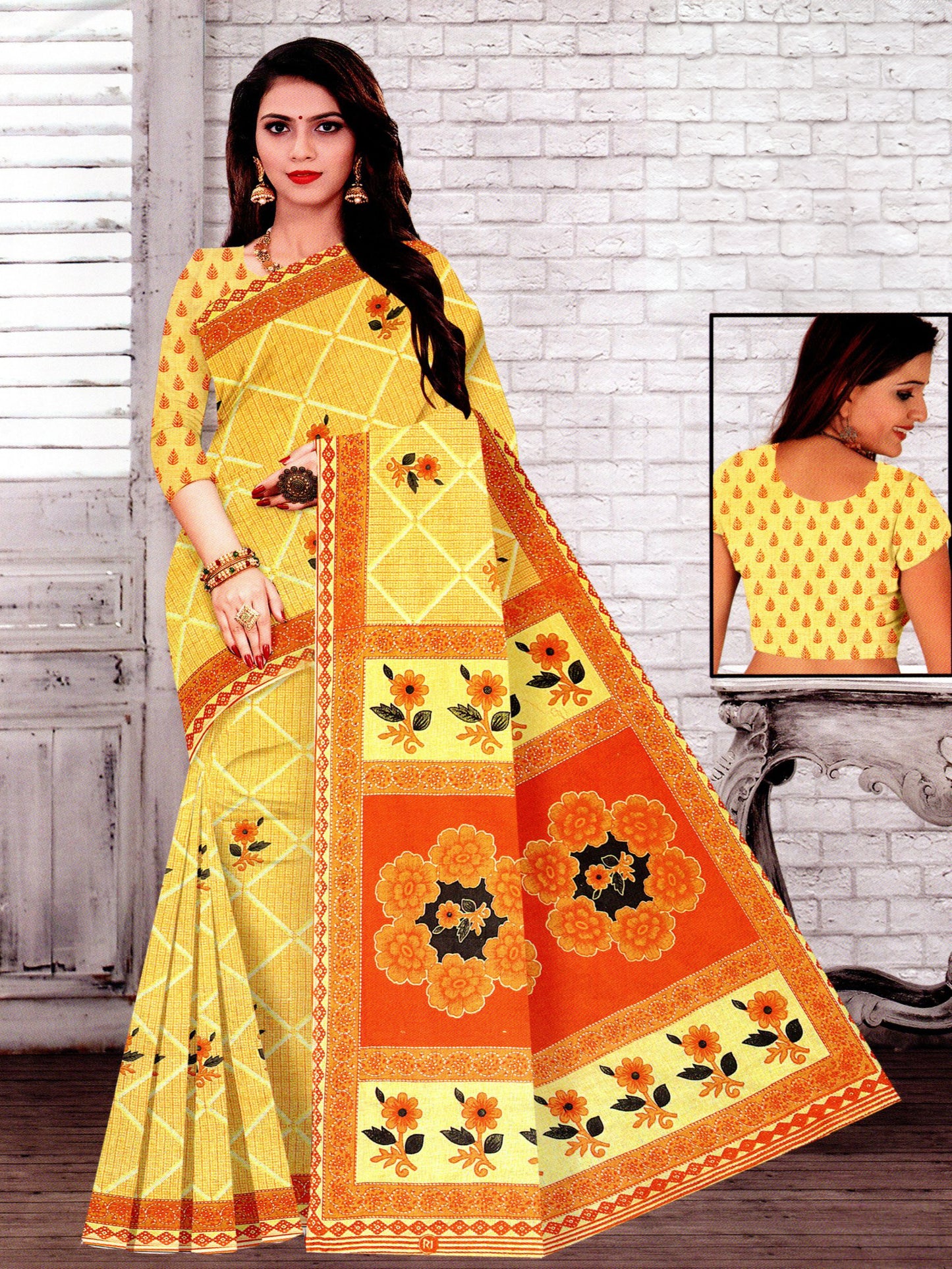 Pure Cotton Saree-02