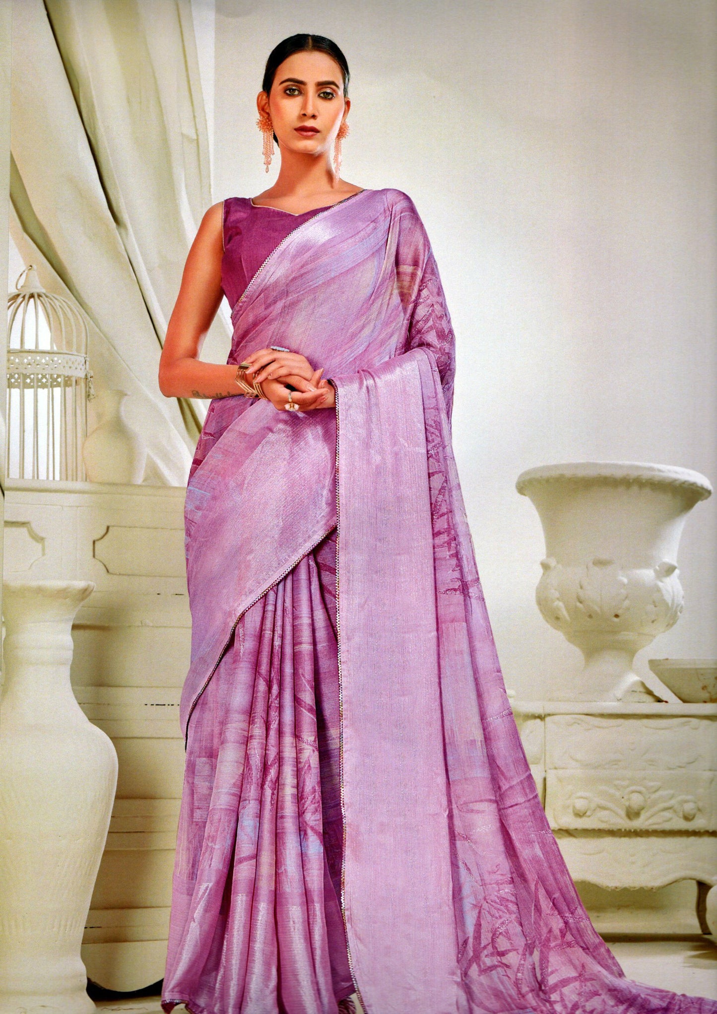 Pure Chiffon Saree-01